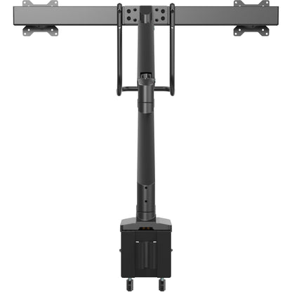 StarTech.com Desk Mount Dual Monitor Arm - Ergonomic VESA Mount 32" (17.6lb) Displays - Crossbar Handle for Full Motion - C-Clamp/Grommet