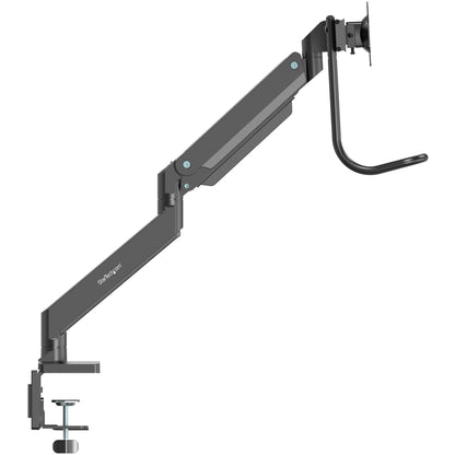 StarTech.com Desk Mount Dual Monitor Arm - Ergonomic VESA Mount 32" (17.6lb) Displays - Crossbar Handle for Full Motion - C-Clamp/Grommet