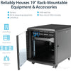 StarTech.com 12U 36in Knock-Down Server Rack Cabinet with Casters