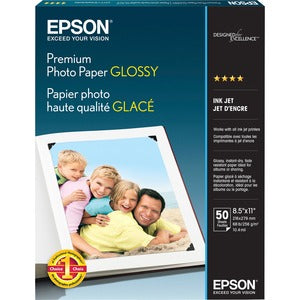 Epson Premium Inkjet Photo Paper - White