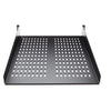 StarTech.com 2U 22in Vented Rack Mount Shelf - Fixed Server Rack Cabinet Shelf - 50lbs / 22kg