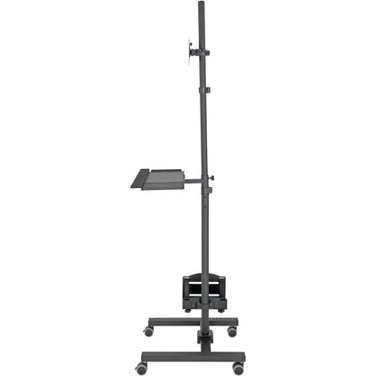 Tripp Lite Mobile Workstation TV Floor Stand Cart Height-Adjustable 17-32in