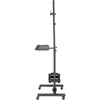 Tripp Lite Mobile Workstation TV Floor Stand Cart Height-Adjustable 17-32in