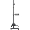 Tripp Lite Mobile Workstation TV Floor Stand Cart Height-Adjustable 17-32in