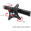SIIG Dual Monitor Desk Stand - 13" to 27"