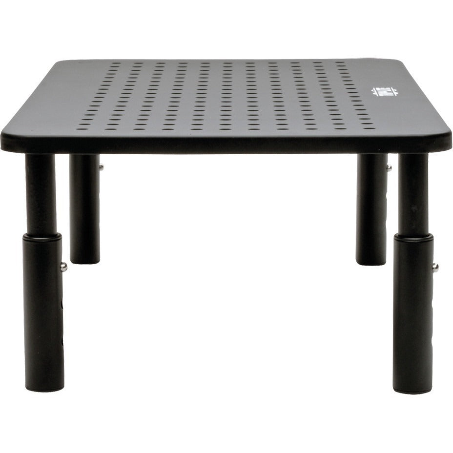 Tripp Lite Monitor Riser Stand Desktop Metal Height Adjustable Black 14 x 9in