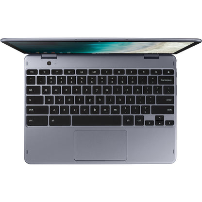 Samsung Chromebook Plus XE521QAB-K01US 12.2" Touchscreen 2 in 1 Chromebook - 1920 x 1200 - Intel Celeron 3965Y 1.50 GHz - 4 GB RAM - 32 GB Flash Memory - Stealth Silver