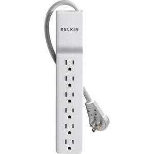 Belkin Home/Office BE106001-06R SlimLine 6-Outlets Surge Suppressor