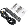 Tripp Lite Surge Protector Power Strip 6 Outlet 15 ' Cord Black 790 J