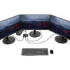 StarTech.com 3-Port Multi Monitor Adapter, DisplayPort to 3x HDMI MST Hub, Triple 1080p, Video Splitter for Extended Desktop Mode, Windows