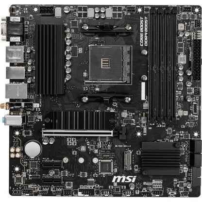 MSI B550M PRO-VDH WIFI Desktop Motherboard - AMD Chipset - Socket AM4 - Micro ATX