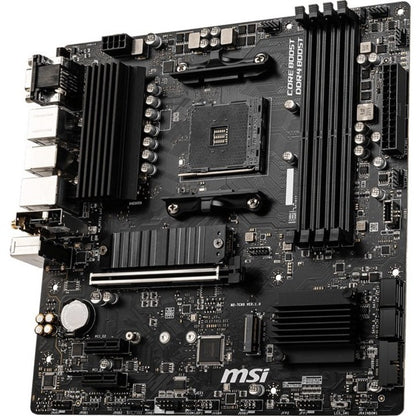MSI B550M PRO-VDH WIFI Desktop Motherboard - AMD Chipset - Socket AM4 - Micro ATX