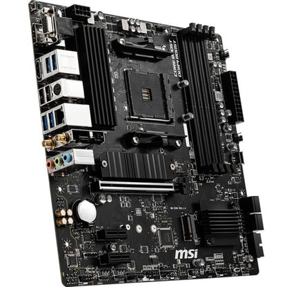 MSI B550M PRO-VDH WIFI Desktop Motherboard - AMD Chipset - Socket AM4 - Micro ATX