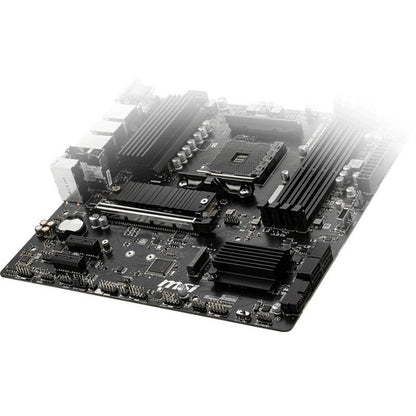 MSI B550M PRO-VDH WIFI Desktop Motherboard - AMD Chipset - Socket AM4 - Micro ATX