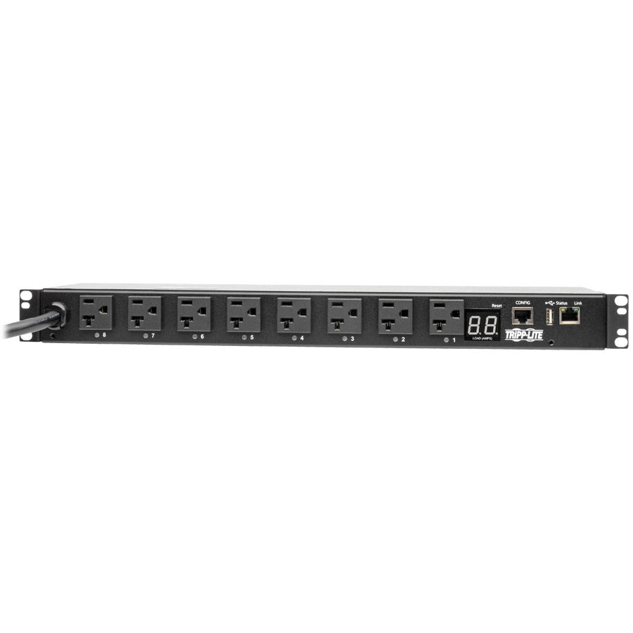 Tripp Lite PDU Switched 1.9kW 120V 8 5-15/20R L5-20P LX Interface 1URM TAA