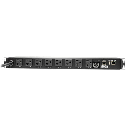 Tripp Lite PDU Switched 1.9kW 120V 8 5-15/20R L5-20P LX Interface 1URM TAA