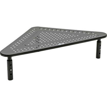 Tripp Lite Monitor Riser Stand Desktop Corner Metal Height Adjustable Black