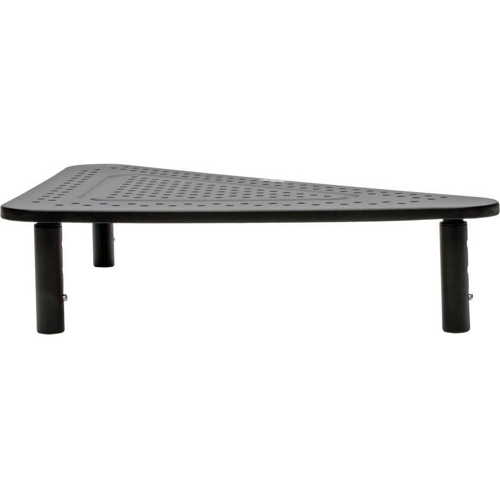 Tripp Lite Monitor Riser Stand Desktop Corner Metal Height Adjustable Black