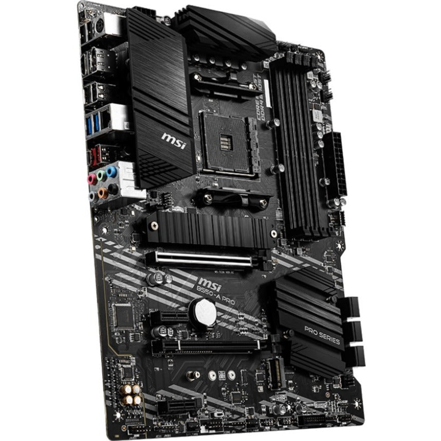 MSI B550-A PRO Desktop Motherboard - AMD Chipset - Socket AM4 - ATX