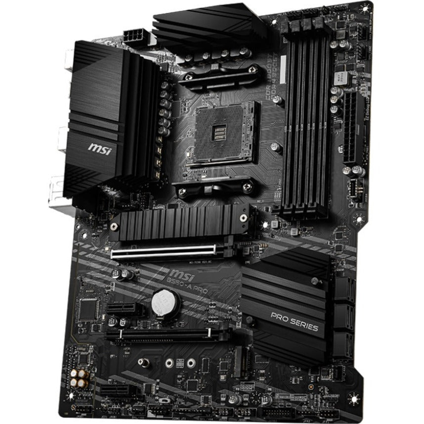 MSI B550-A PRO Desktop Motherboard - AMD Chipset - Socket AM4 - ATX