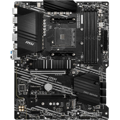 MSI B550-A PRO Desktop Motherboard - AMD Chipset - Socket AM4 - ATX