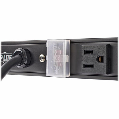 Tripp Lite 16 Outlet Power Strip 5-15R 15' Cord Vertical 5-15P 48" Black