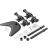 StarTech.com Quad Monitor Stand - Crossbar - Steel - Monitors up to 27"- Vesa Monitor - Computer Monitor Stand - Monitor Arm