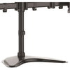 StarTech.com Quad Monitor Stand - Crossbar - Steel - Monitors up to 27"- Vesa Monitor - Computer Monitor Stand - Monitor Arm