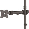 StarTech.com Quad Monitor Stand - Crossbar - Steel - Monitors up to 27"- Vesa Monitor - Computer Monitor Stand - Monitor Arm