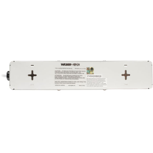 Tripp Lite Surge Protector Power Strip Medical Hospital RT Angle Plug 6 Outlet 6' Cord