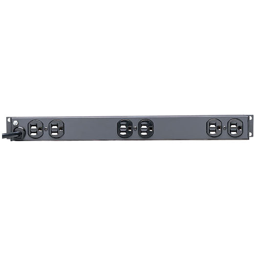 Tripp Lite Power Strip Rackmount Metal 120V 5-15R 12 Outlet 15' Cord 1URM