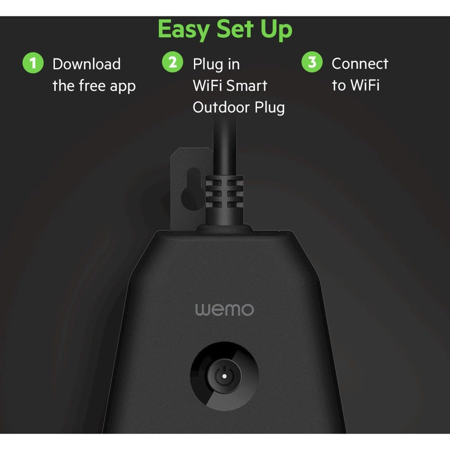 Wemo WiFi Outdoor Smart Plug