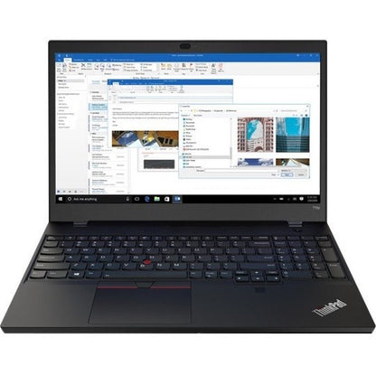 Lenovo ThinkPad T15p Gen 1 20TN0029US 15.6" Notebook - 4K UHD - 3840 x 2160 - Intel Core i7 (10th Gen) i7-10850H Hexa-core (6 Core) 2.70 GHz - 32 GB RAM - 512 GB SSD - Glossy Black