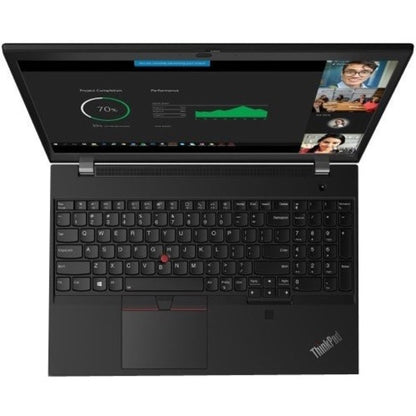 Lenovo ThinkPad T15p Gen 1 20TN0029US 15.6" Notebook - 4K UHD - 3840 x 2160 - Intel Core i7 (10th Gen) i7-10850H Hexa-core (6 Core) 2.70 GHz - 32 GB RAM - 512 GB SSD - Glossy Black