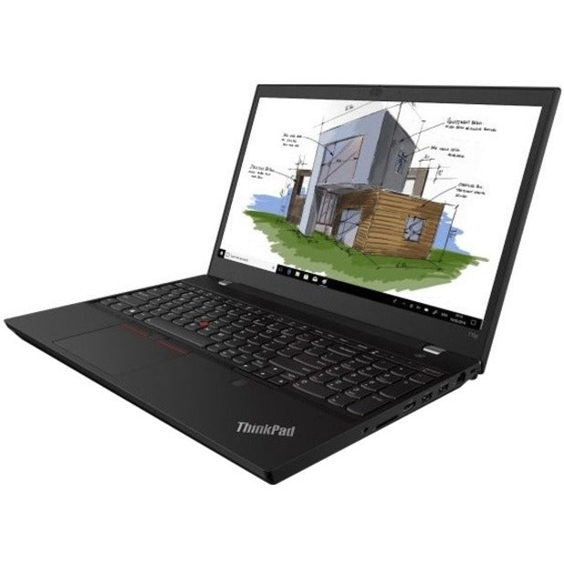 Lenovo ThinkPad T15p Gen 1 20TN0029US 15.6" Notebook - 4K UHD - 3840 x 2160 - Intel Core i7 (10th Gen) i7-10850H Hexa-core (6 Core) 2.70 GHz - 32 GB RAM - 512 GB SSD - Glossy Black