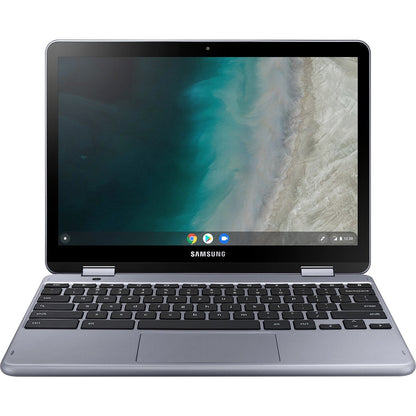 Samsung Chromebook Plus XE525QBB-K01US LTE 12.2" Touchscreen 2 in 1 Chromebook - 1920 x 1200 - Intel Celeron 3965Y 1.50 GHz - 4 GB RAM - 32 GB Flash Memory - Stealth Silver