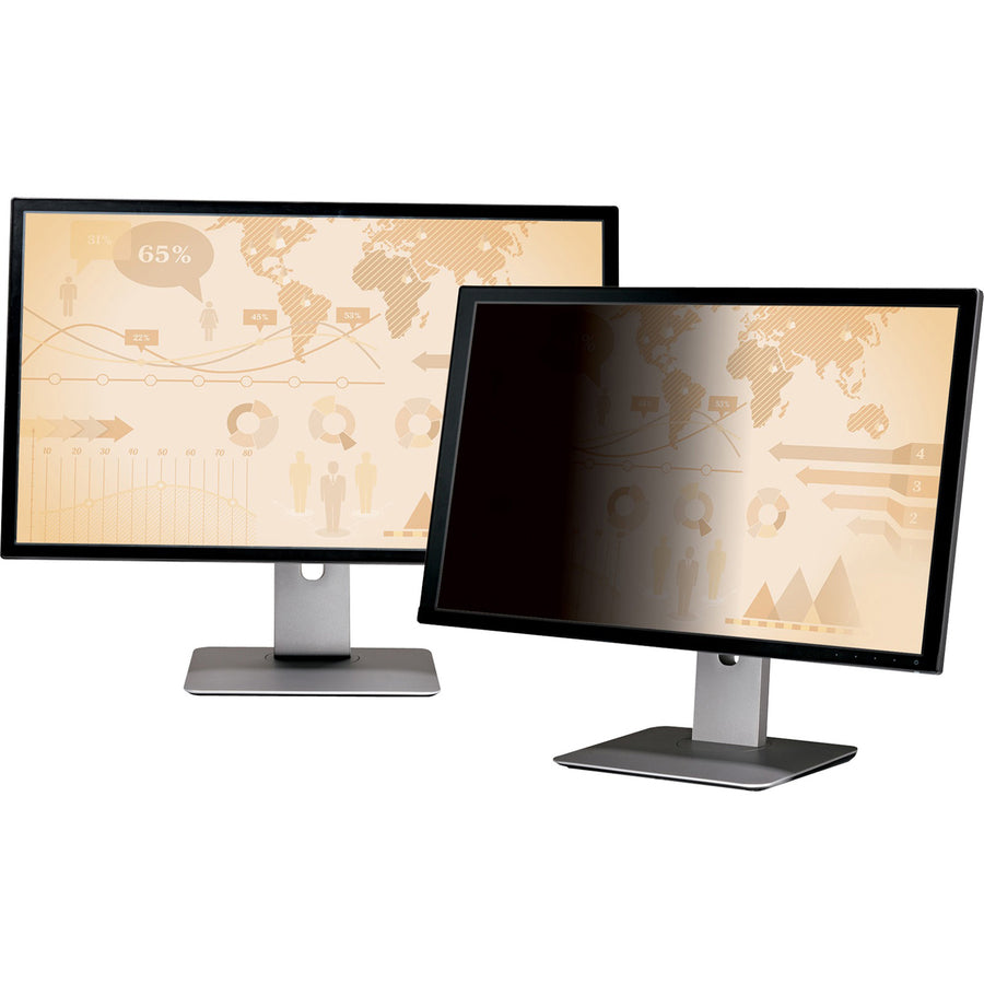 3M Privacy Filter for 22 in Monitors 16:10 PF220W1B Black, Glossy, Matte