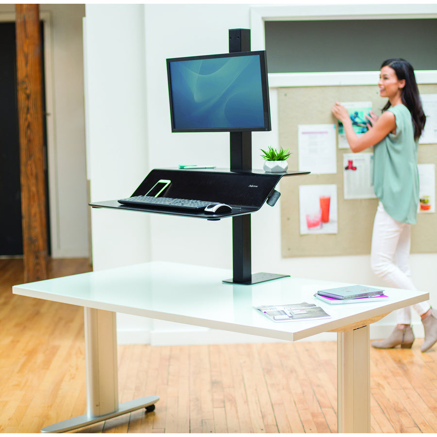 Fellowes Lotus&trade; VE Sit-Stand Workstation - Single