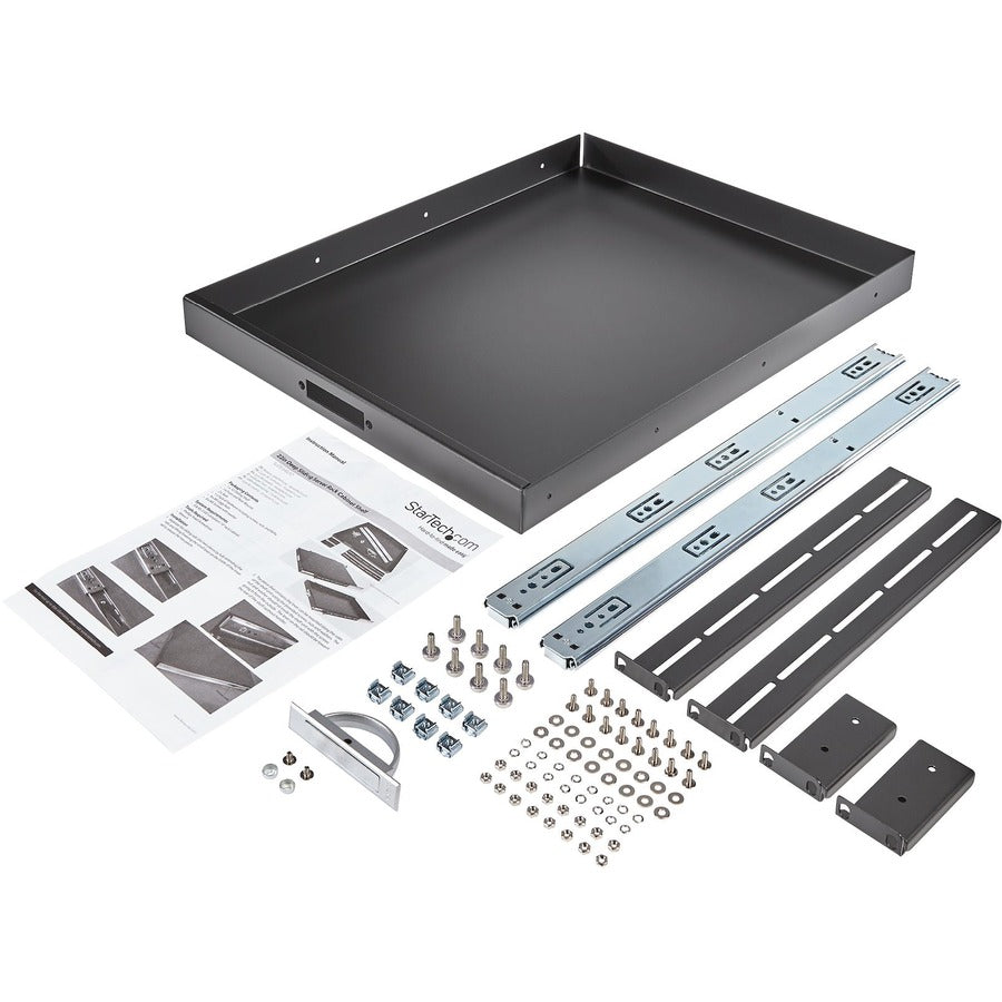 StarTech.com StarTech.com Black Deep Sliding Server Shelf