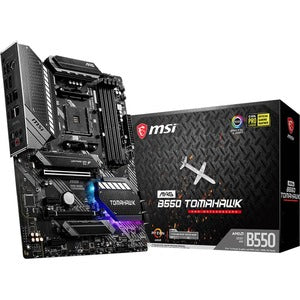 MSI MAG B550 TOMAHAWK Desktop Motherboard - AMD Chipset - Socket AM4 - ATX