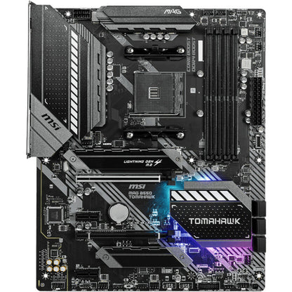 MSI MAG B550 TOMAHAWK Desktop Motherboard - AMD Chipset - Socket AM4 - ATX