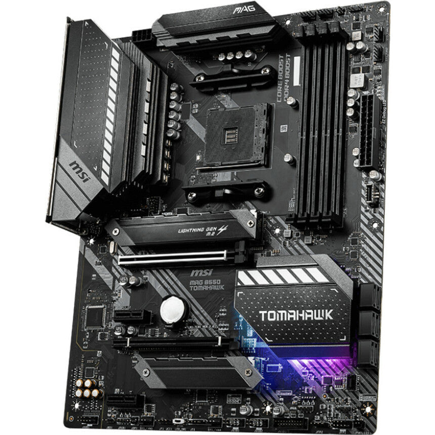 MSI MAG B550 TOMAHAWK Desktop Motherboard - AMD Chipset - Socket AM4 - ATX