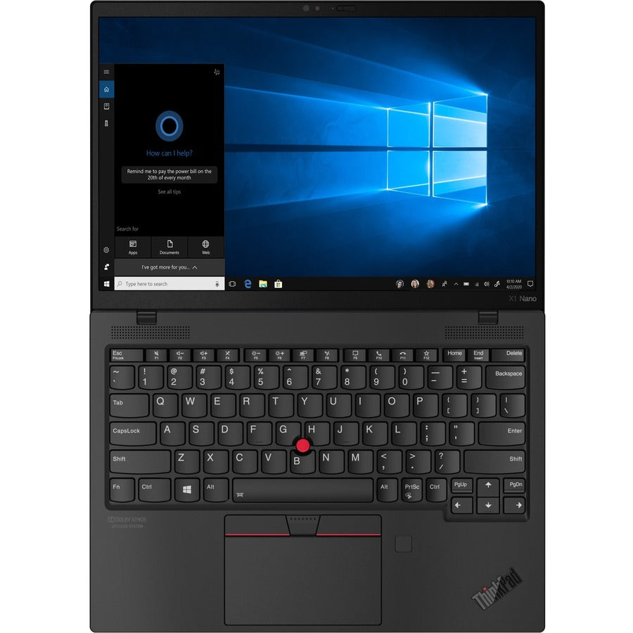 Lenovo ThinkPad X1 Nano Gen1 20UN000EUS 13" Ultrabook - Intel Core i7 i7-1160G7 EVO Quad-core (4 Core) 2.10 GHz - 16 GB RAM - 512 GB SSD - Black