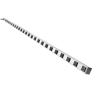 Tripp Lite Power Strip 120V 5-15R 24 Outlet 15' Cord Vertical Metal 0URM