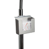 CTA Digital Heavy-Duty Gooseneck Floor Stand for 7-13 Inch Tablets