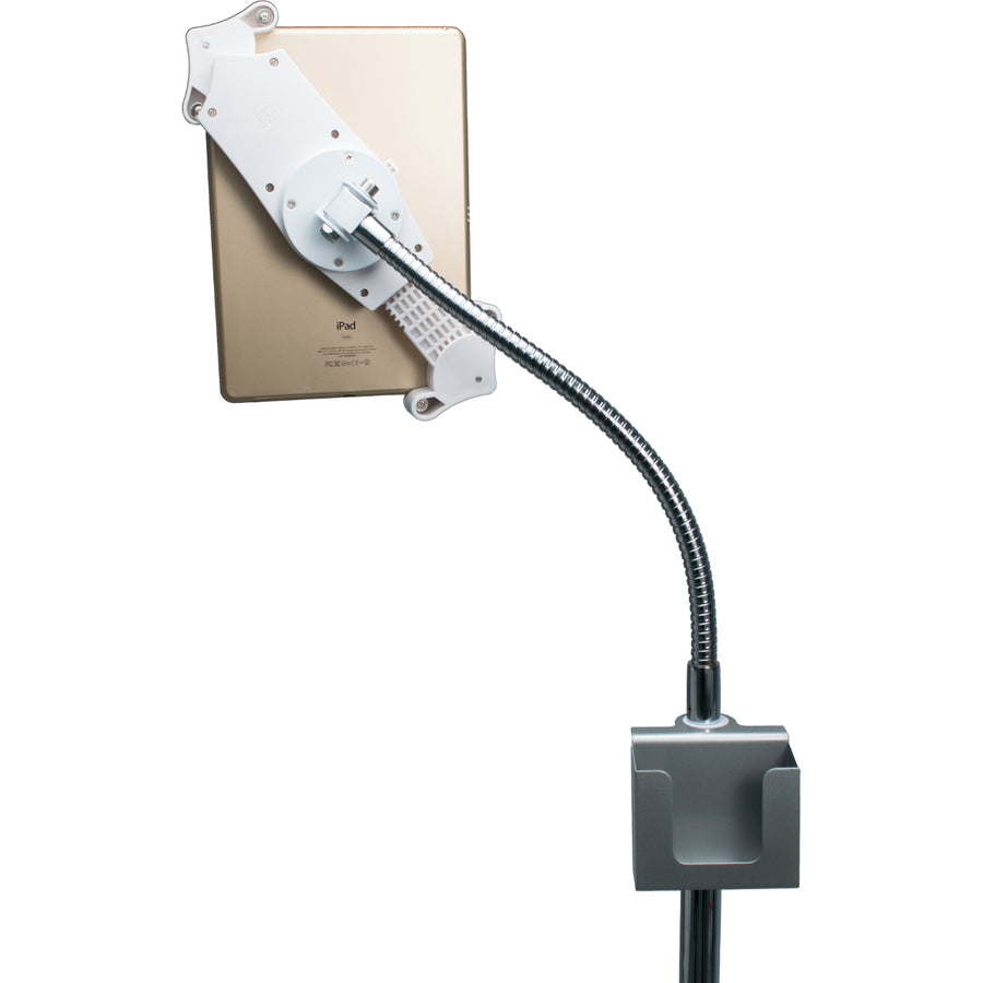 CTA Digital Heavy-Duty Gooseneck Floor Stand for 7-13 Inch Tablets