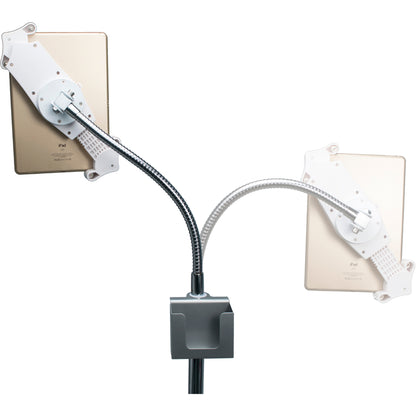 CTA Digital Heavy-Duty Gooseneck Floor Stand for 7-13 Inch Tablets