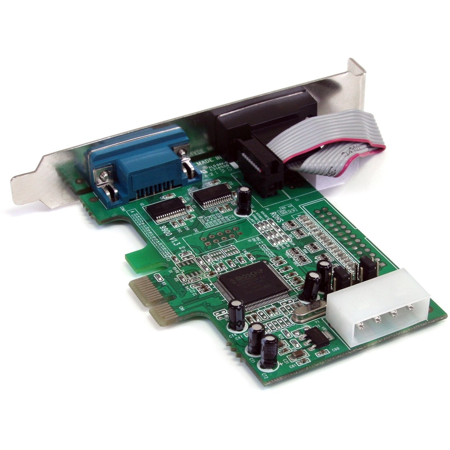 StarTech.com 2 Port PCIe Serial Adapter Card with 16550