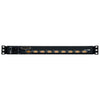 Tripp Lite 8-Port Rack Console KVM Switch w/19" LCD & 8 PS2/USB Cables 1U