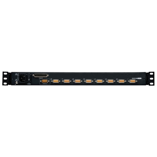 Tripp Lite 8-Port Rack Console KVM Switch w/19" LCD & 8 PS2/USB Cables 1U